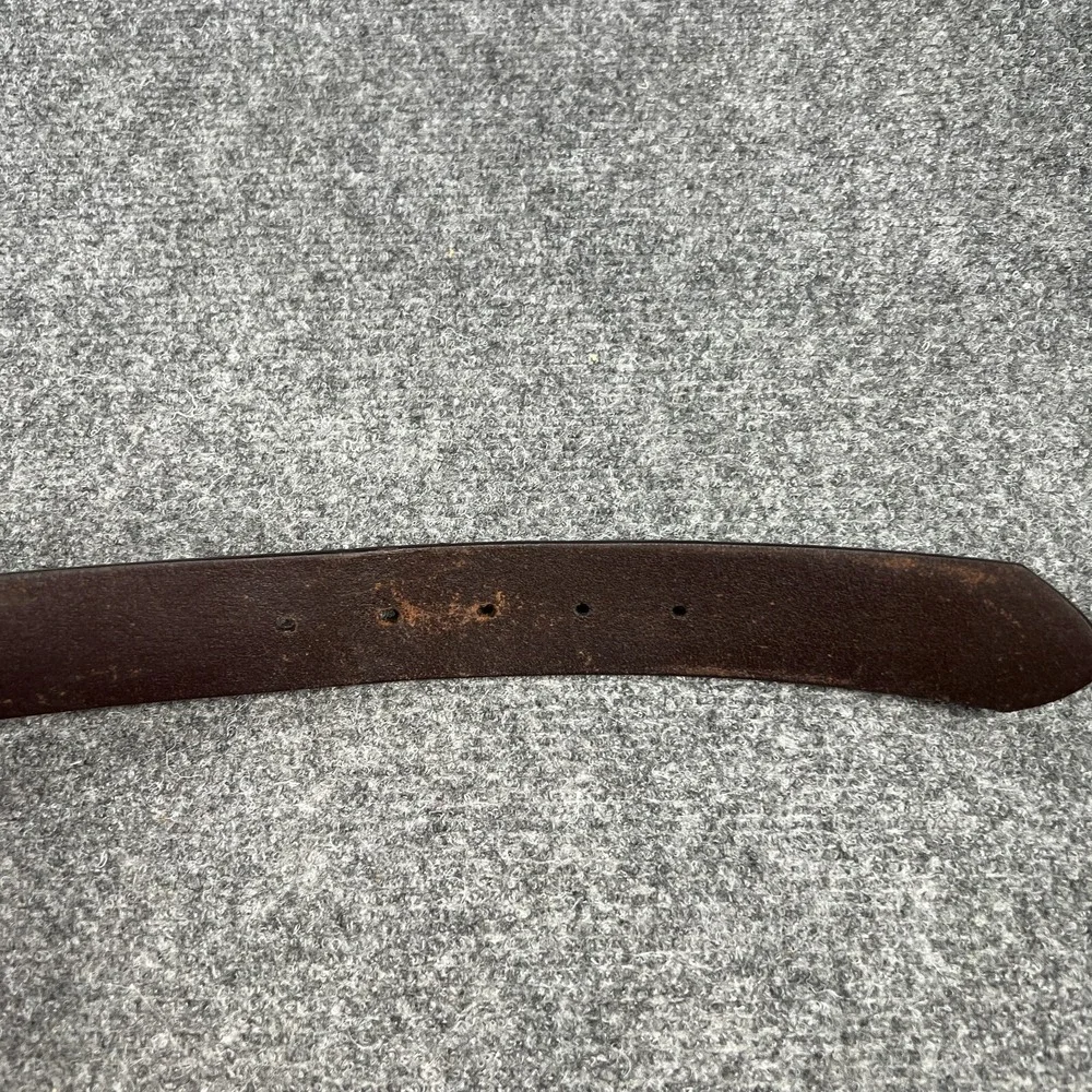 Bill Adler Brown Leather Belt‎ Size 42 Nice Casual Dress Preppy